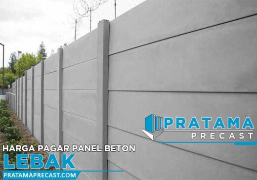 harga pagar panel beton Lebak