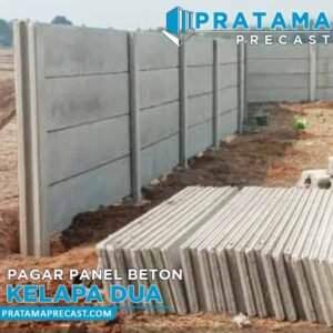 Harga Pagar Panel Beton Kelapa Dua